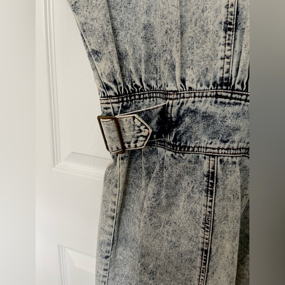 Vintage Mariposa - Acid Wash Jean Dress - Picture 5 of 6